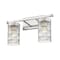 Z-Lite Archer 2 Light Vanity, Polished Nickel & Clear 344-2V-PN - alternate 3